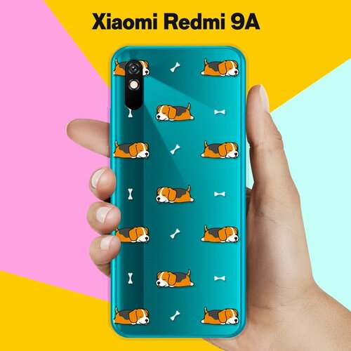 силиконовый чехол бигли спят на honor 9a Силиконовый чехол Бигли спят на Xiaomi Redmi 9A