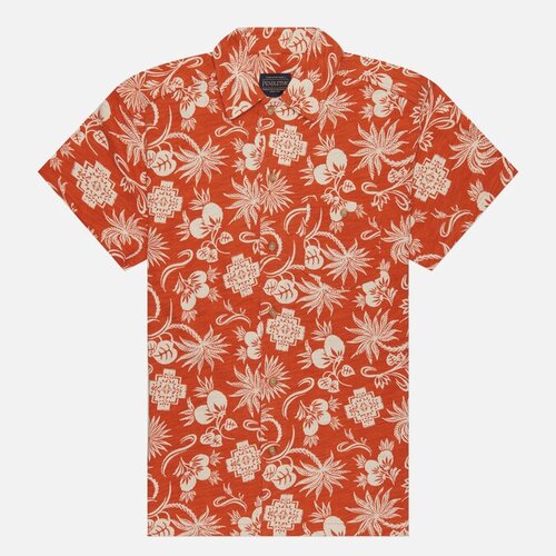 Рубашка Pendleton, размер XL, оранжевый