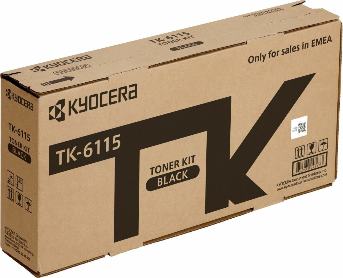 Картридж KYOCERA TK-6115, 15000 стр, черный - фотография № 8