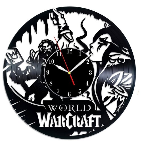 фото Часы из виниловой пластинки (c) vinyllab world of warcraft