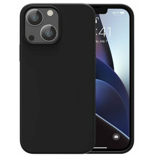Чехол для смартфона Memumi Crystalloid Series Liquid Silicone Case для iPhone 14 6.1" Black (AFC22311A)