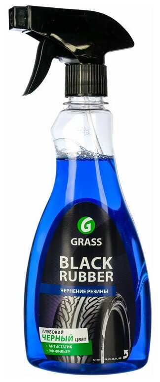 Очиститель-полироль шин Grass Black rubber 121105
