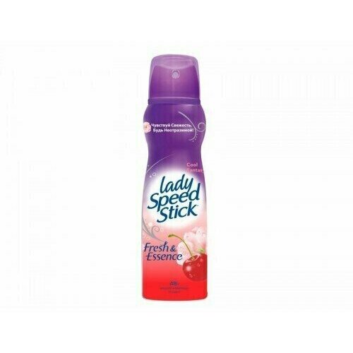 Lady Speed Stick Fresh & Essence Дезодорант-антиперспирант спрей женский Цветок вишни, 150 мл, 3 шт