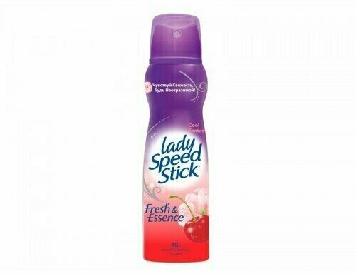 Lady Speed Stick Fresh & Essence Дезодорант-антиперспирант спрей женский Цветок вишни, 150 мл, 3 шт