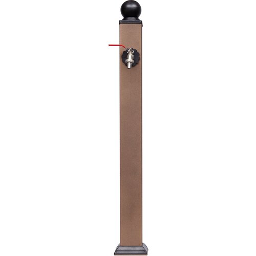 Садовая колонка для воды высотой 95 см с краном и винтовой сваей 10200₽