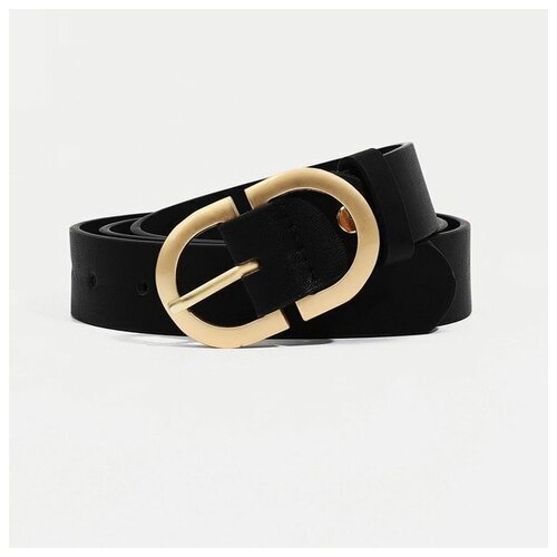 фото Ремень сима-ленд, размер 105, черный сима-лэнд