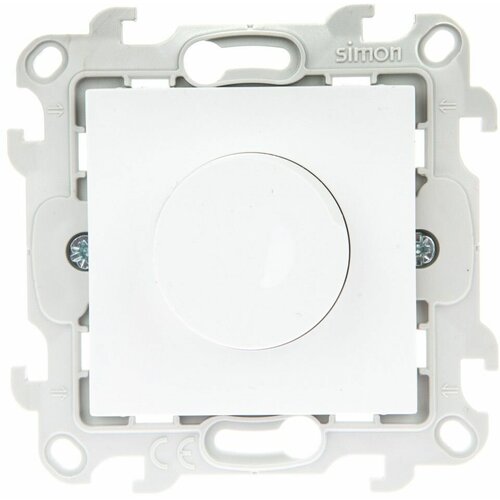 Simon 24 Белый Светорегулятор проходной, 40-450W