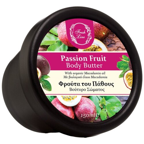 Fresh Line Баттер для тела Passion Fruit, 150 мл набор для тела с ароматом маракуйя fresh line passion fruit body set
