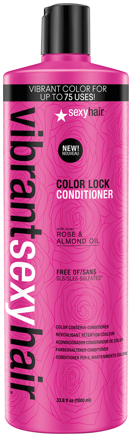 Sexy Hair кондиционер Vibrant Color Lock для сохранения цвета, 1000 мл