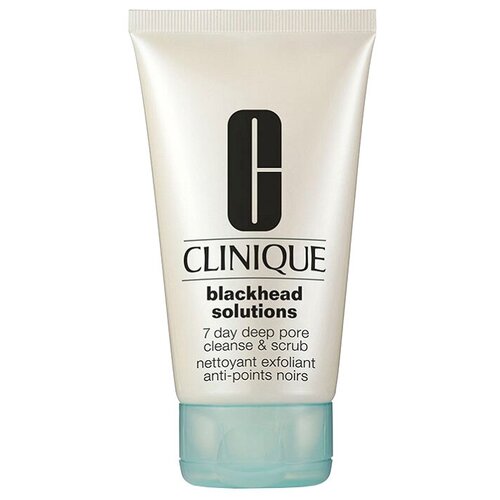 Clinique скраб Blackhead Solutions, 125 мл скраб для глубокого очищения пор за 7 дней blackhead solutions 7 day deep pore cleanse