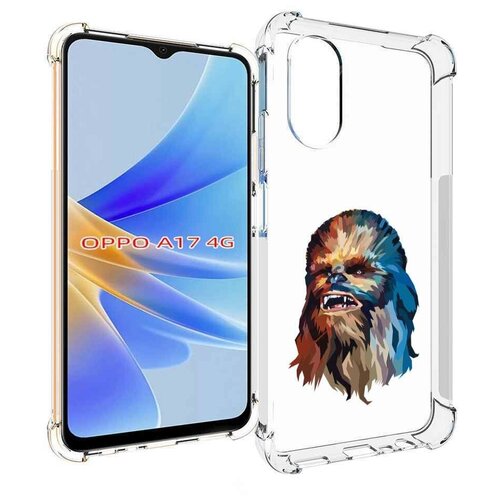 Чехол MyPads star wars звездные войны для OPPO A17 задняя-панель-накладка-бампер