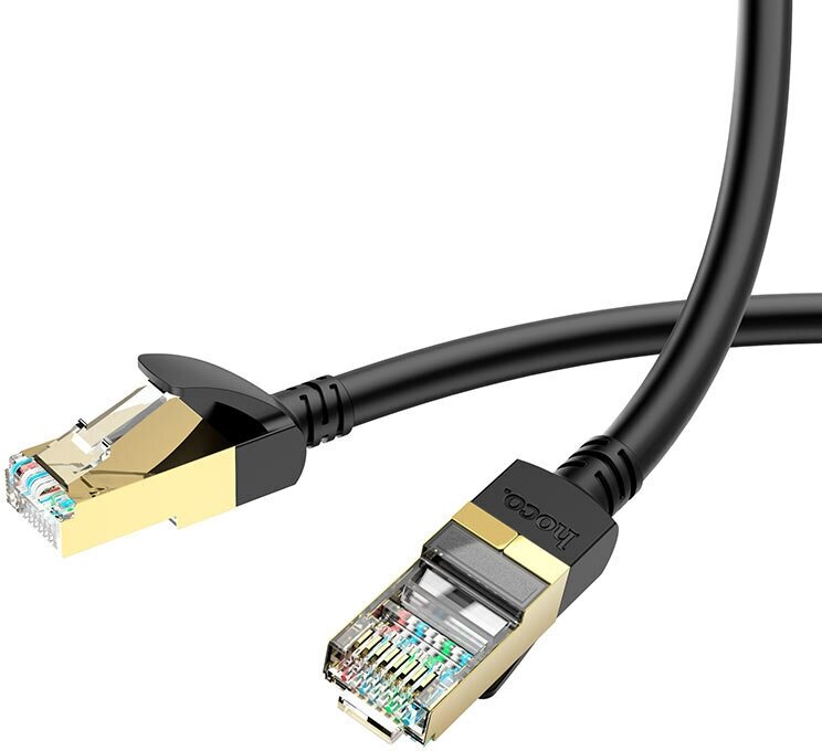 Кабель для интернета Патч-корд Hoco US02 Gigabit RJ45 CAT.6 3m