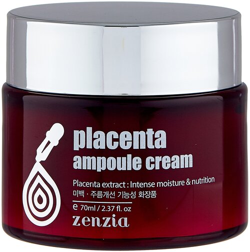 Zenzia Placenta ampoule cream Крем для лица, 70 мл