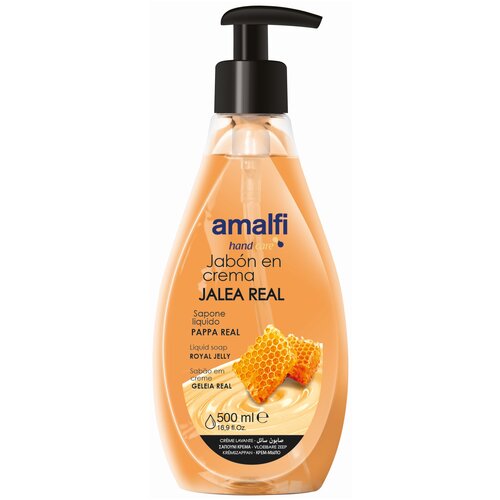 Жидкое крем-мыло для рук AMALFI royal jelly 500 мл