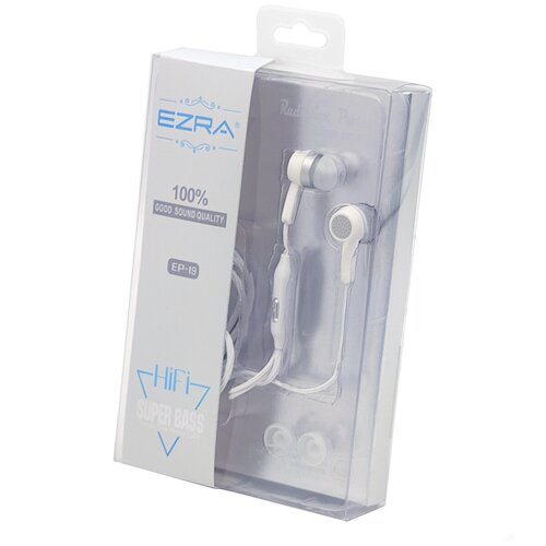 EZRA EP19 Белые наушники-гарнитура 35мм 31300₽