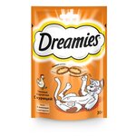 Dreamies лакомые подушечки для кошек с курицей, 7553, 0,060 кг, 22972 (2 шт) - изображение