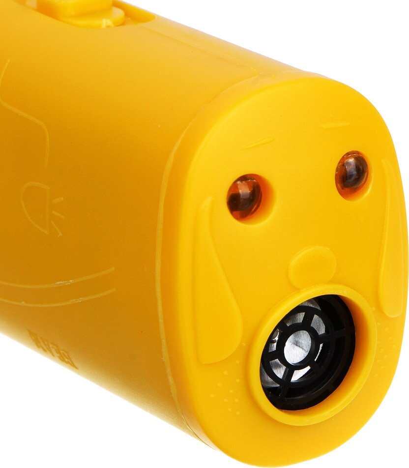 Отпугиватель собак ультразвуковой Inbloom BY, с фонарем, радиус 10 м, 13х4х2,5 см - фотография № 6