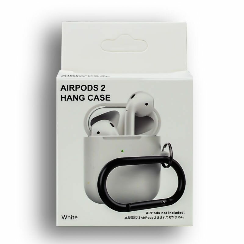 Чехол для наушников Apple AirPods 1/2 - Белый