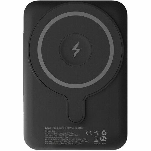Внешний Аккумулятор VLP MagSafe Dual 5000 mAh Black