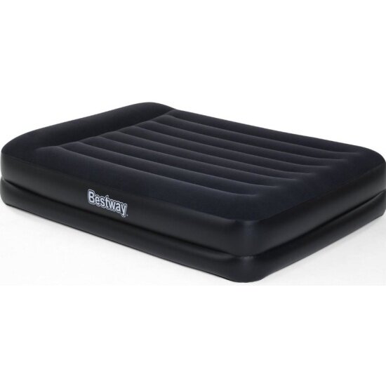 Кровать надувная Bestway 67403 Tritech Queen с подголовником со встроенным электронасосом 203х152х46 см