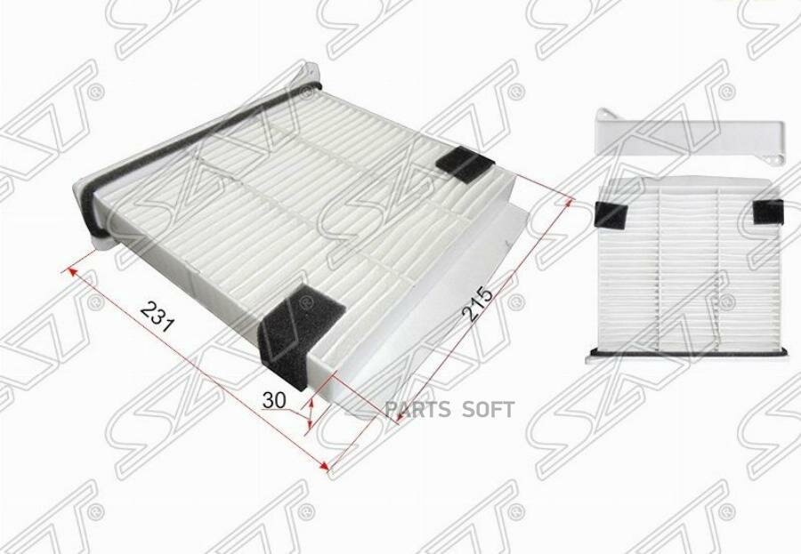 Фильтр салонный Mitsubishi L200 07-16 / Lancer 97-10 SAT ST-MR398288 | цена за 1 шт