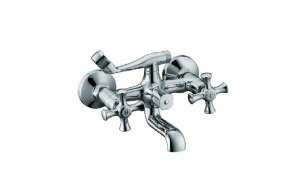 G3242 Смеситель ванна керамика кор. нос