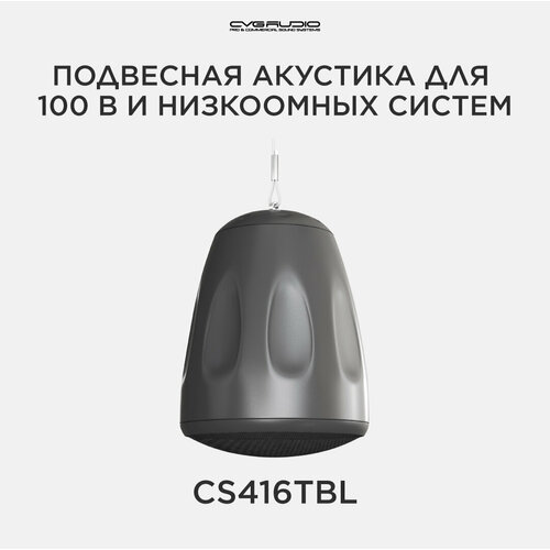 CVGAUDIO CS416TBL Подвесная двухполосная 4 1 акустическая система 375751530 Вт - 100 В 40 Вт - 16 Ом черная 10416₽