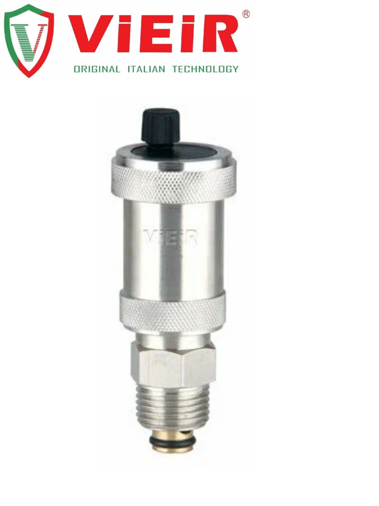 Воздухоотводчик с обратным клапаном 1/2х3/8 хром VIEIR PF504 1 шт