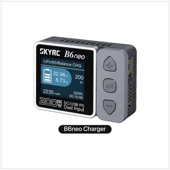 SkyRC B6neo Smart Charger DC 200W PD 80W LiPo зарядное устройство для балансировки зарядного устройства