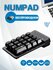 SDEV Миниатюрная беспроводная клавиатура NumPad, цифровая клавиат...