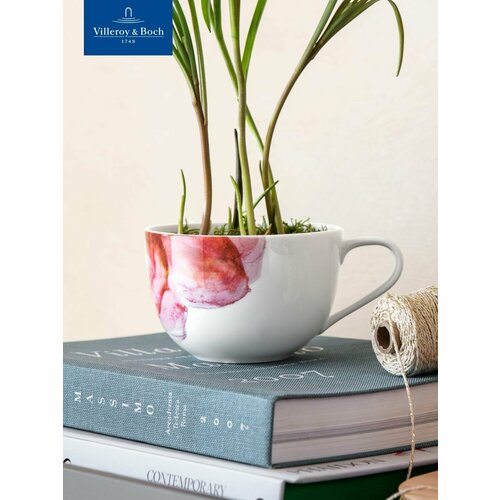фото Чашка для завтрака 450 мл, rose garden, villeroy & boch, премиум-фарфор