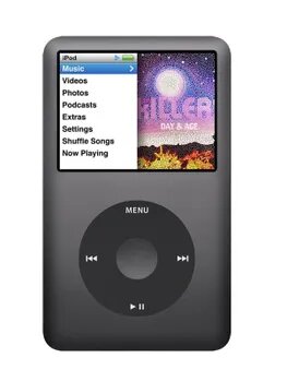 MP3-плеер ipod classic 3 256 ГБ, темно-серый — купить в интернет