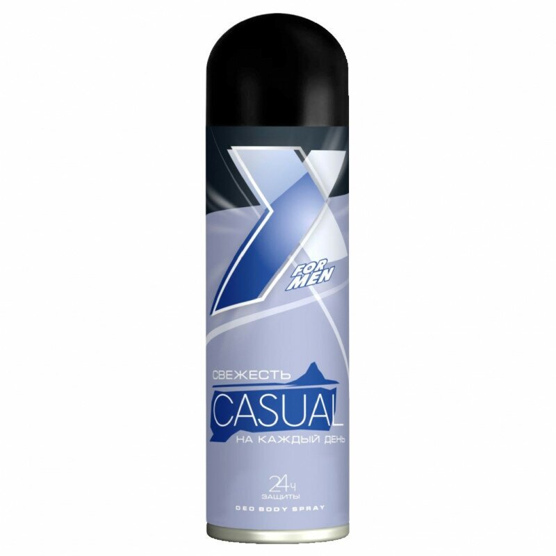 X Style Дезодорант-спрей Casual, 145 мл, 145 г - фотография № 4