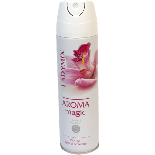 LADYMIX Дезодорант боди спрей AROMA MAGIC, 150 мл