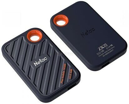 Твердотельный накопитель Netac External ZX20 512Gb Black NT01ZX20-512G-32BL