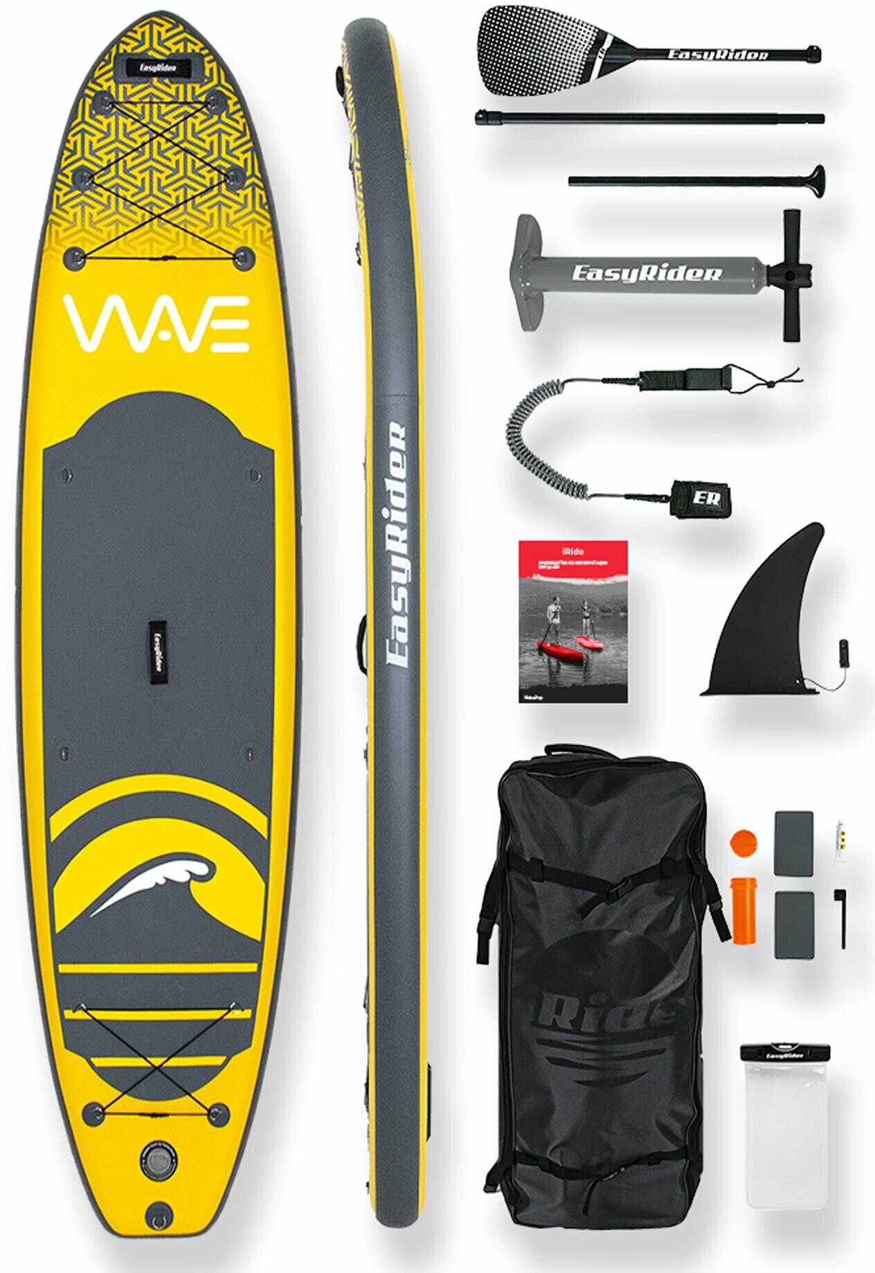 SUP-доска надувная для сапбординга EasyRider WAVE 10.6 MINT supboard/ сапборд