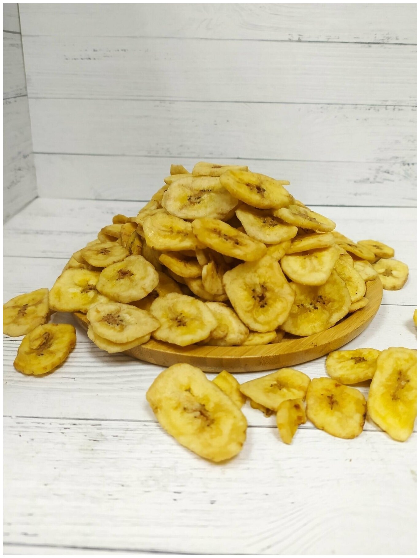 Банановые чипсы 1000 гр , 1 кг / Сушеные бананы / Натуральные