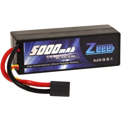 Аккумулятор для радиоуправляемых моделей Li-Po 14.8V 5000mAh 80C TRX