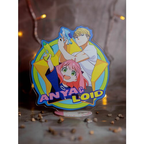 Аниме фигурка Семья шпиона Аня и Лойд 350₽