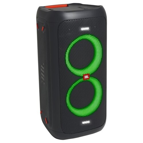 Домашняя портативная (беспроводная) акустическая система JBL PartyBox 110, корпус черный (оригинал)