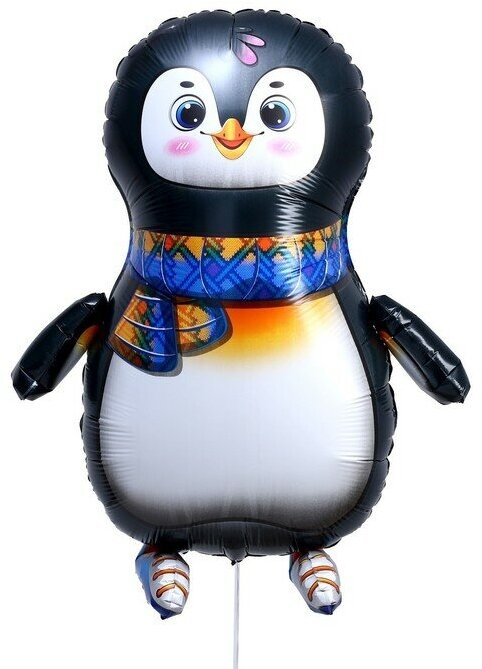 Шар фольгированный 30" «Пингвин»
