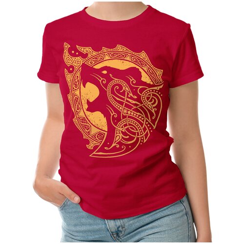 фото Футболка roly, размер s, красный