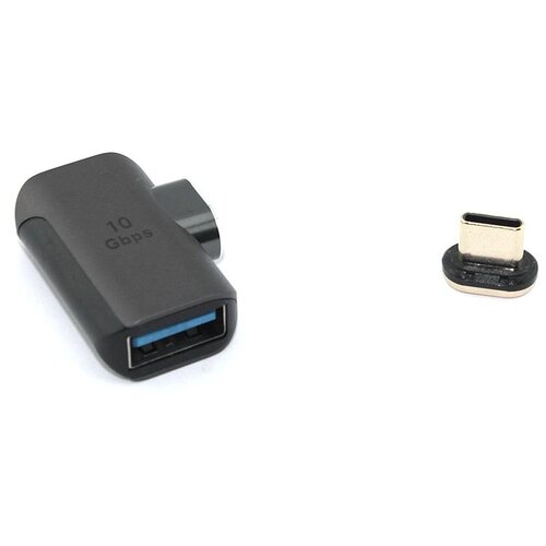 Переходник Type C папа на USB 3.1 мама с магнитным разъемом переходник type c папа на vga мама с магнитным разъемом