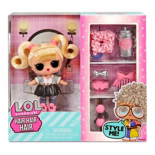 Кукла L.O.L. Surprise! Hair Hair Hair Oops Baby / Кукла LOL Hairgols (переиздание 2022) / ЛОЛ с волосами lols mga entertainment кукла игрушка лол сюрприз оригинал hair hair hair l o l surprise hair hair hair dolls with 10 surprises