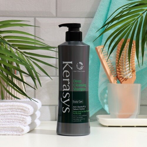 Шампунь Kerasys Лечение кожи головы Освежающий, 600 мл шампунь для волос kerasys shampoo revitalizing 600 мл