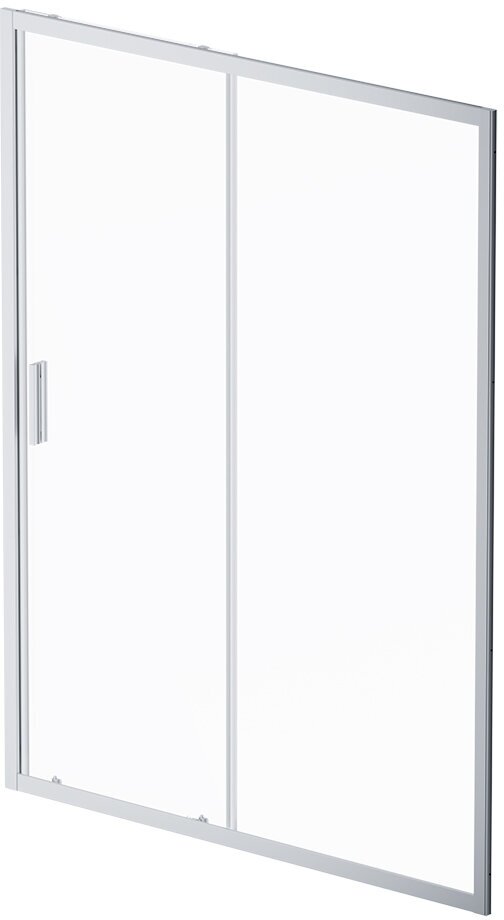 фото Дверь душевая в нишу AM.PM Gem Solo W90G-150-1-195MT раздвижная, 150х195, стекло прозрачное, профиль матовый хром