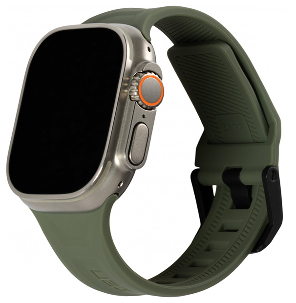 Ремешок силиконовый UAG Scout Silicone для Apple Watch 42/44/45/49 мм, (191488117245), зеленый