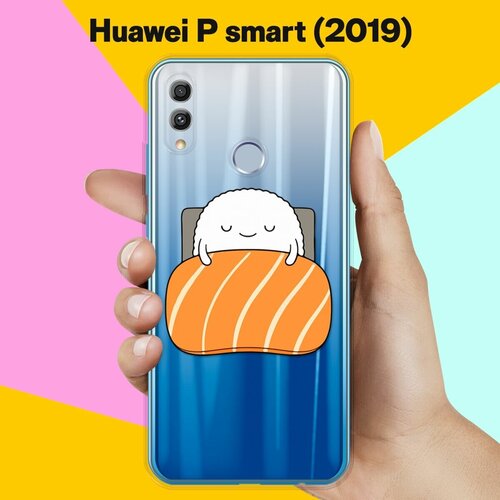 Силиконовый чехол Суши засыпает на Huawei P Smart (2019)