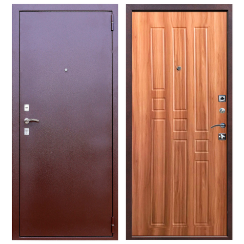 Входная дверь Гарда (двери Гарда) дуб рустикальный 2050x860 левая дверь входная металлическая стройгост 5 960 мм левая цвет рустикальный дуб