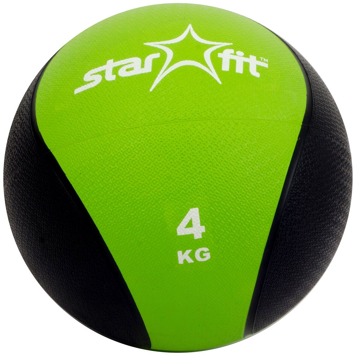 Медбол Starfit Gb-702, 4 кг, зеленый